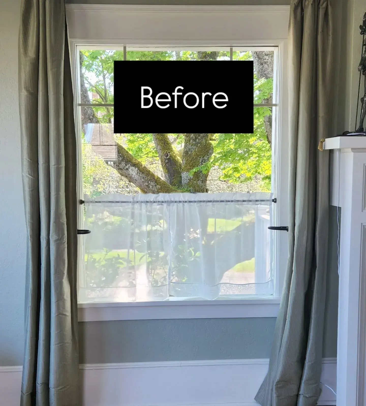 Custom window treatment project