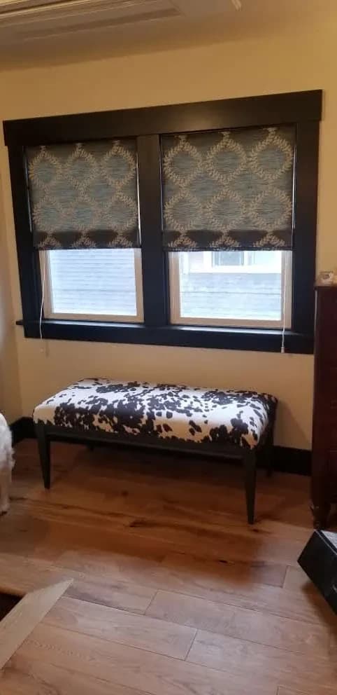 Custom window treatment project
