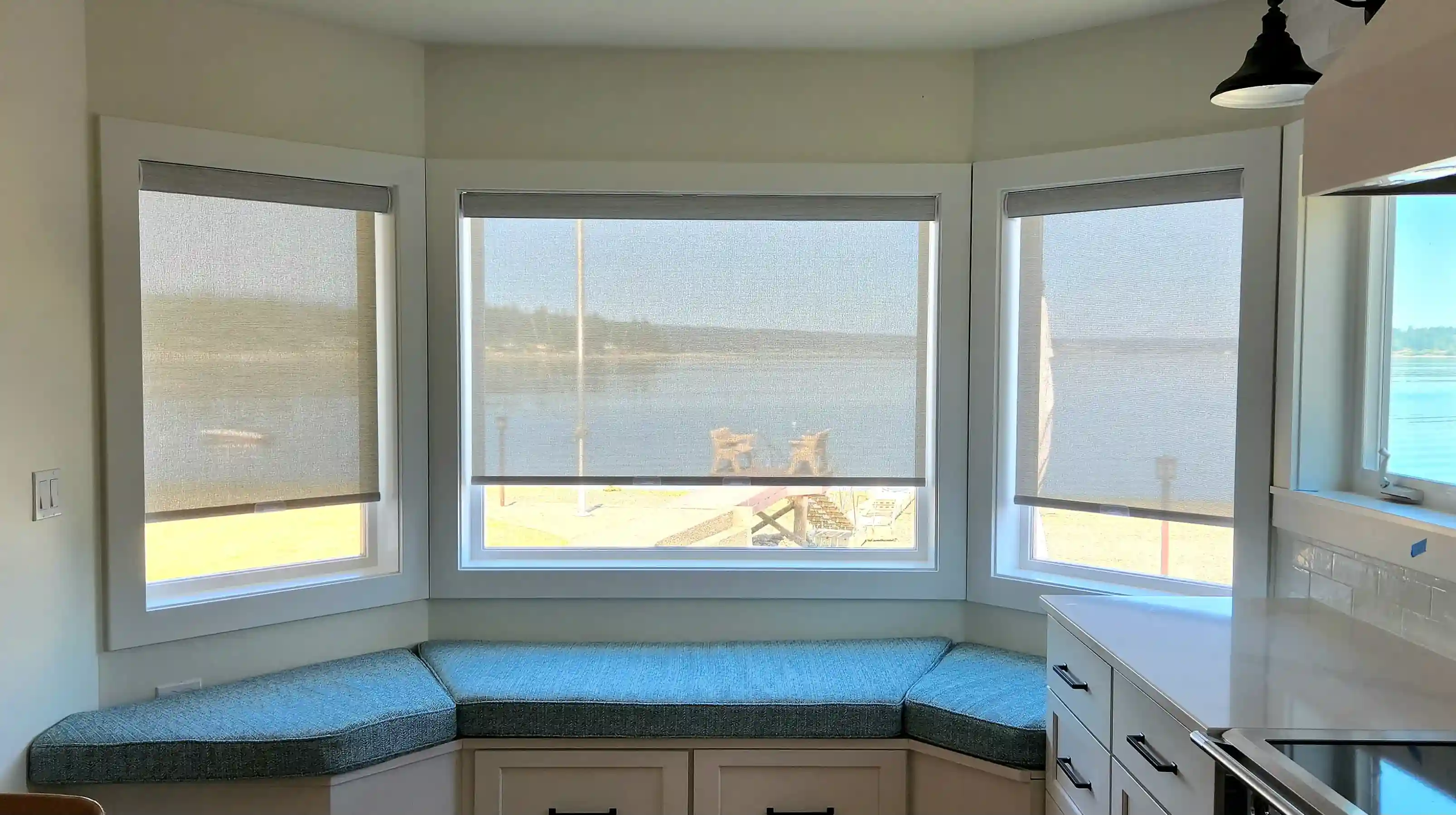 Custom window treatment project
