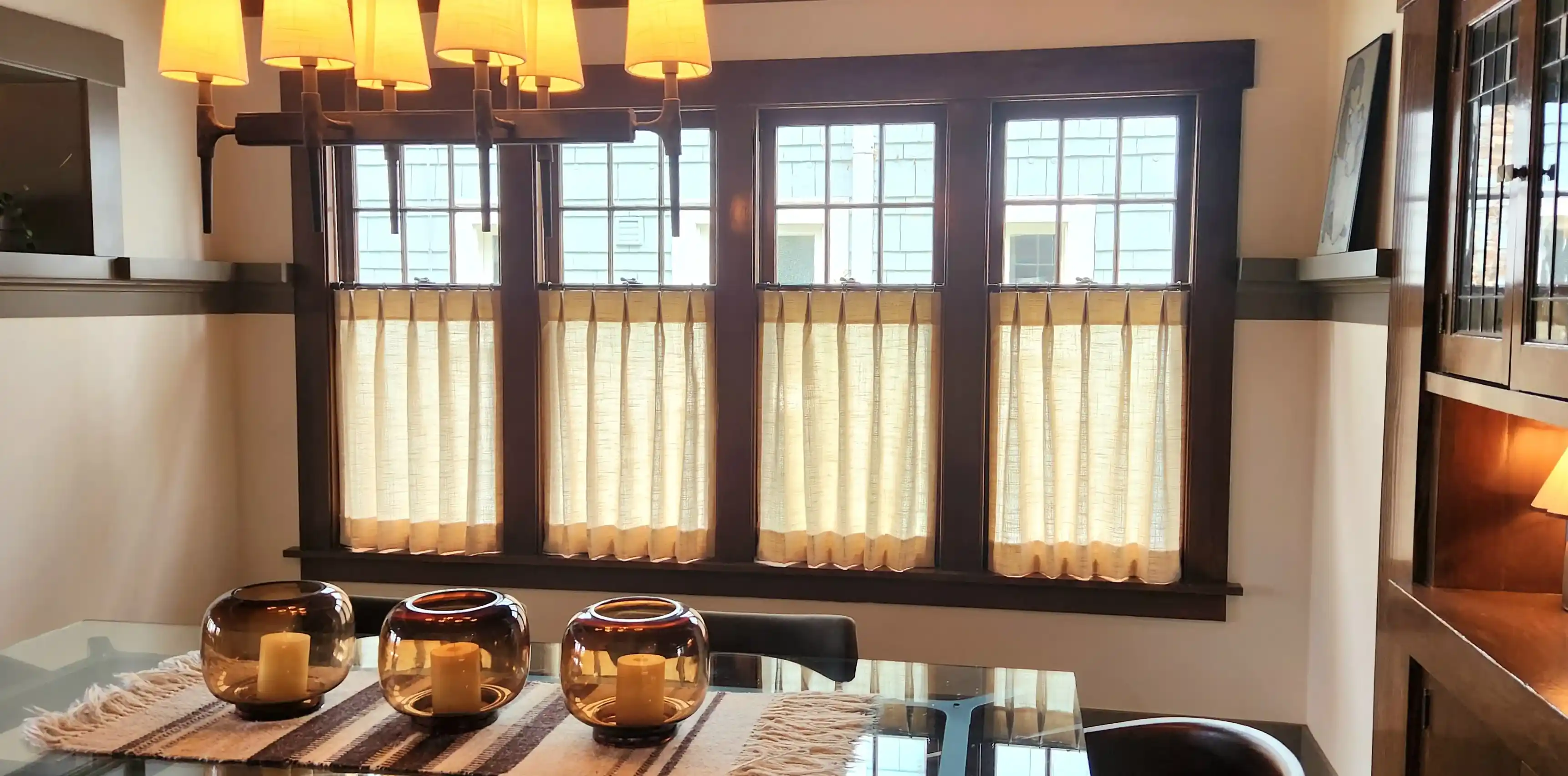 Custom window treatment project