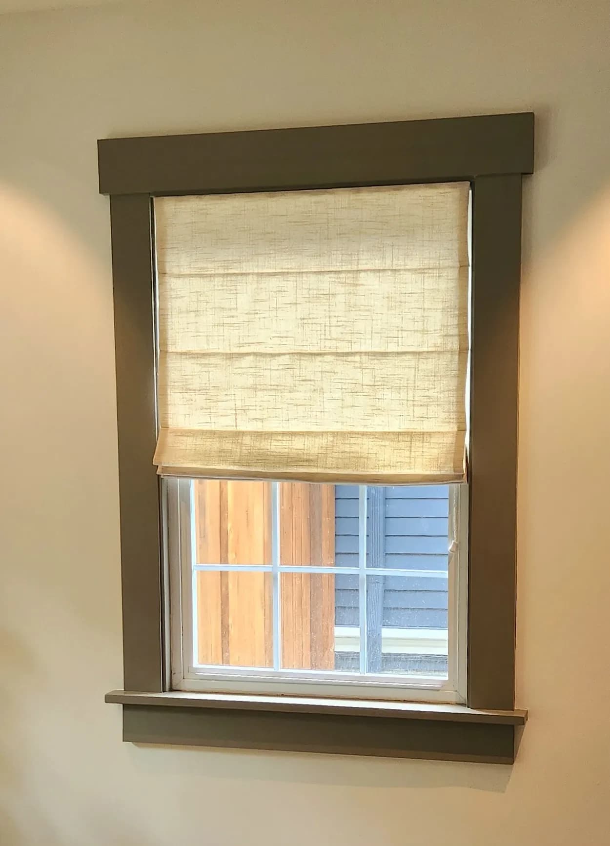Custom window treatment project