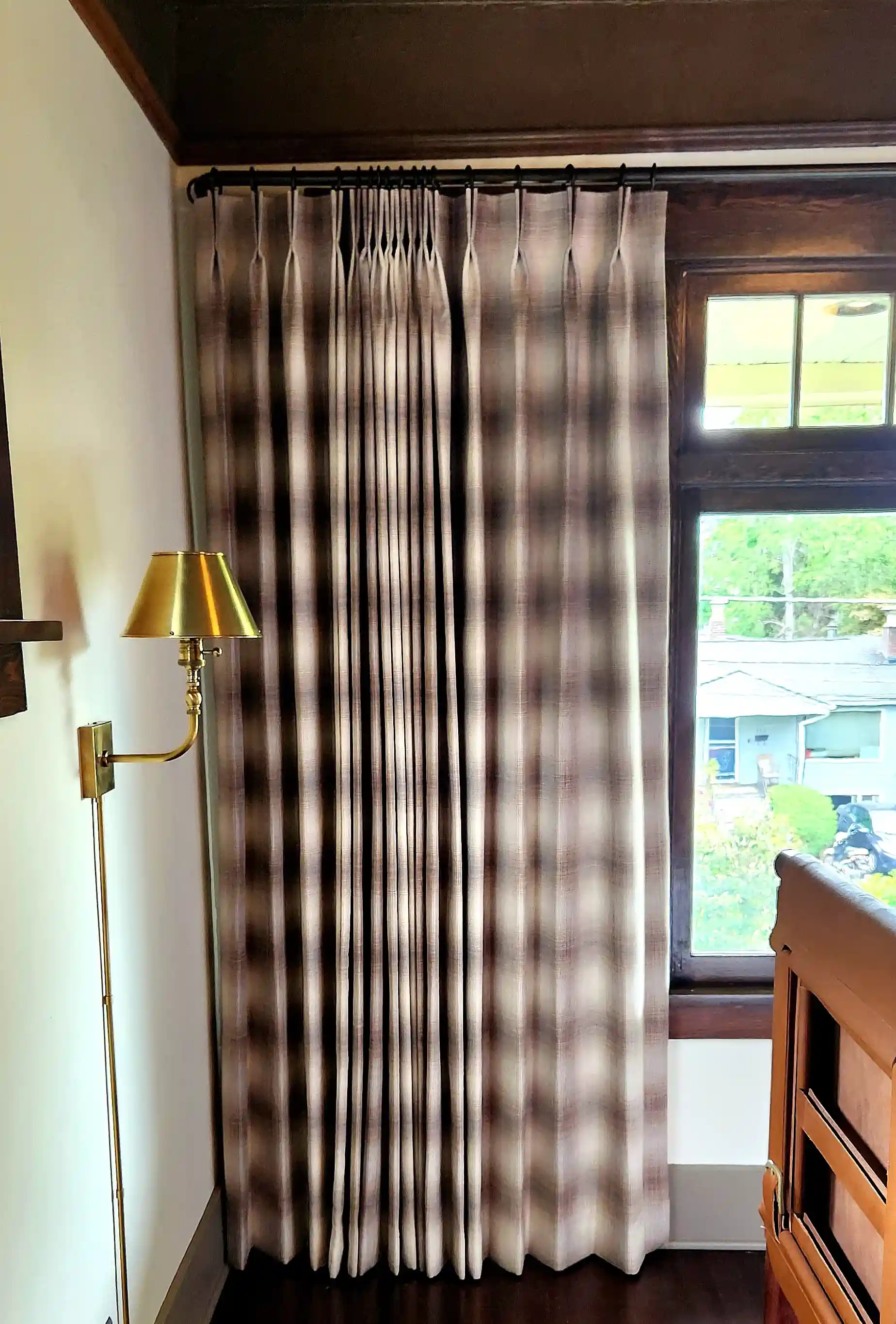 Custom window treatment project