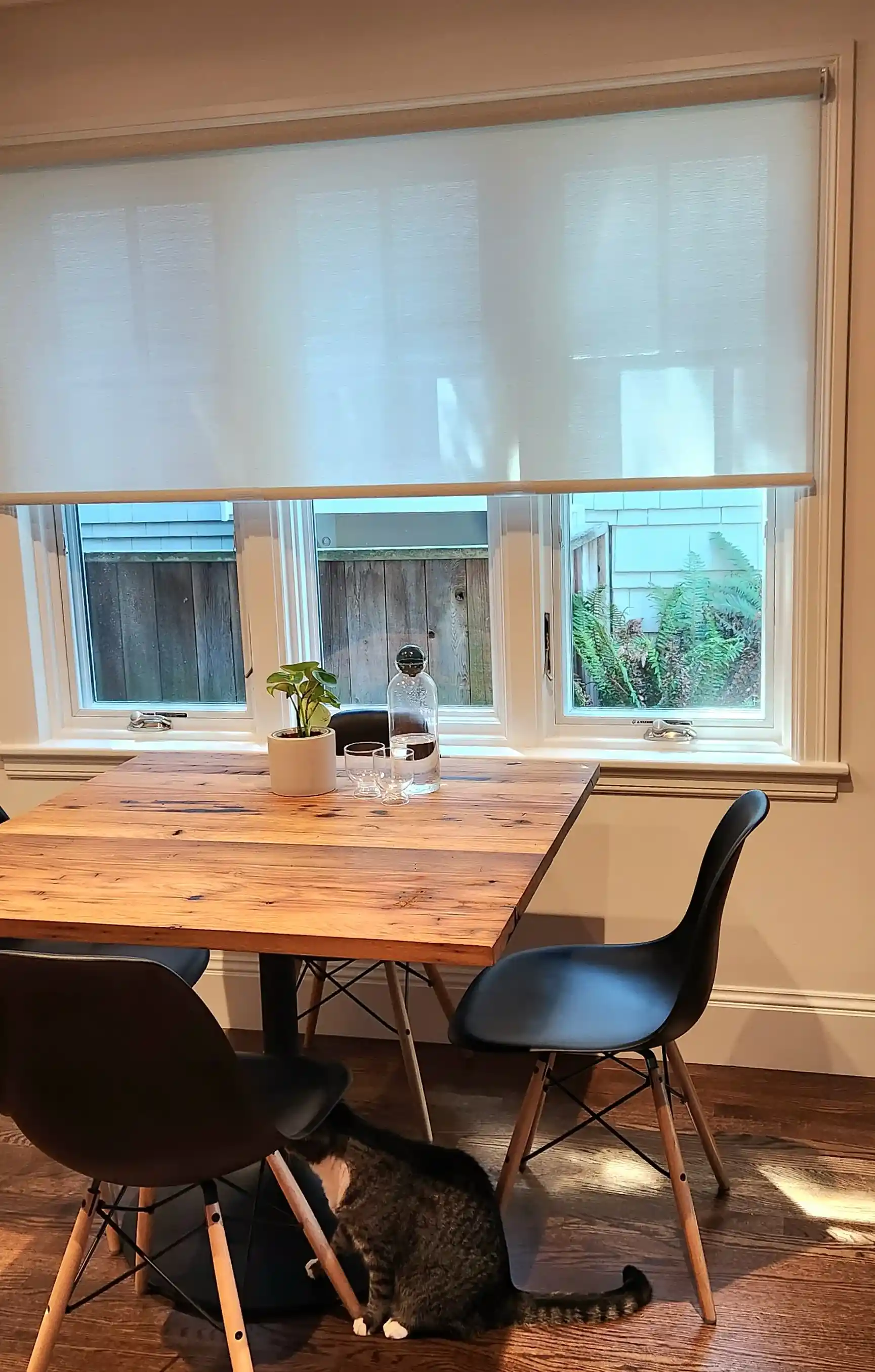 Custom window treatment project