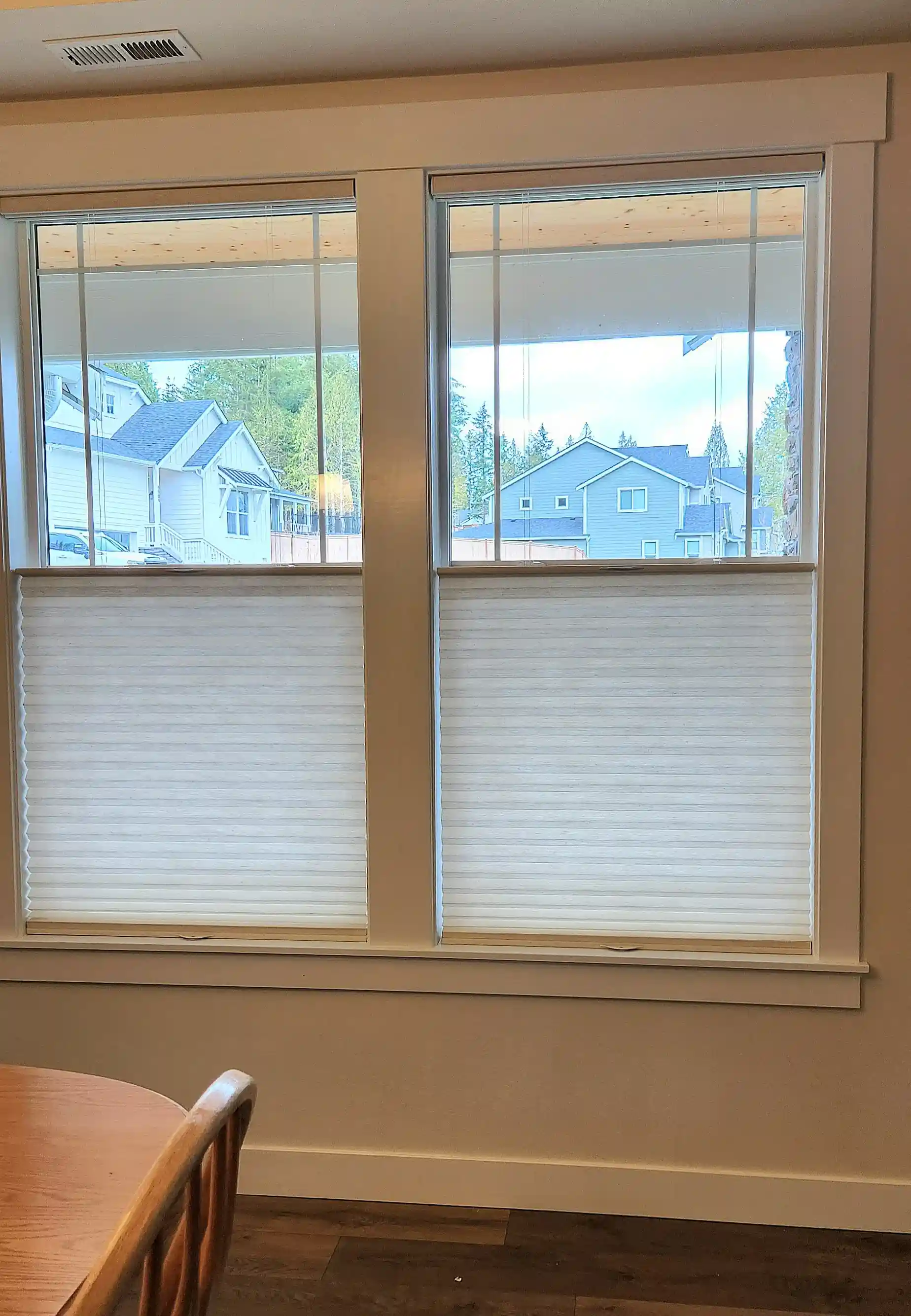Custom window treatment project