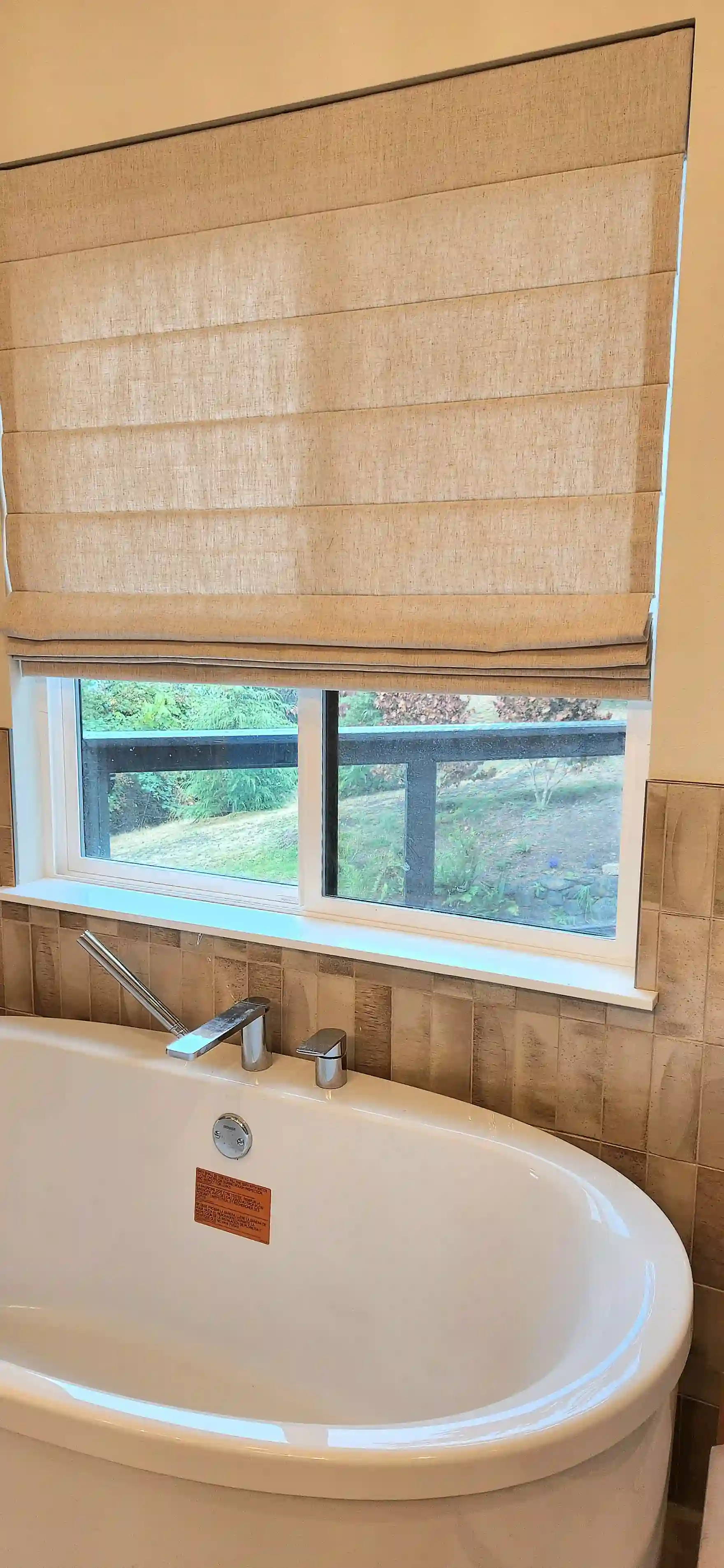 Custom window treatment project