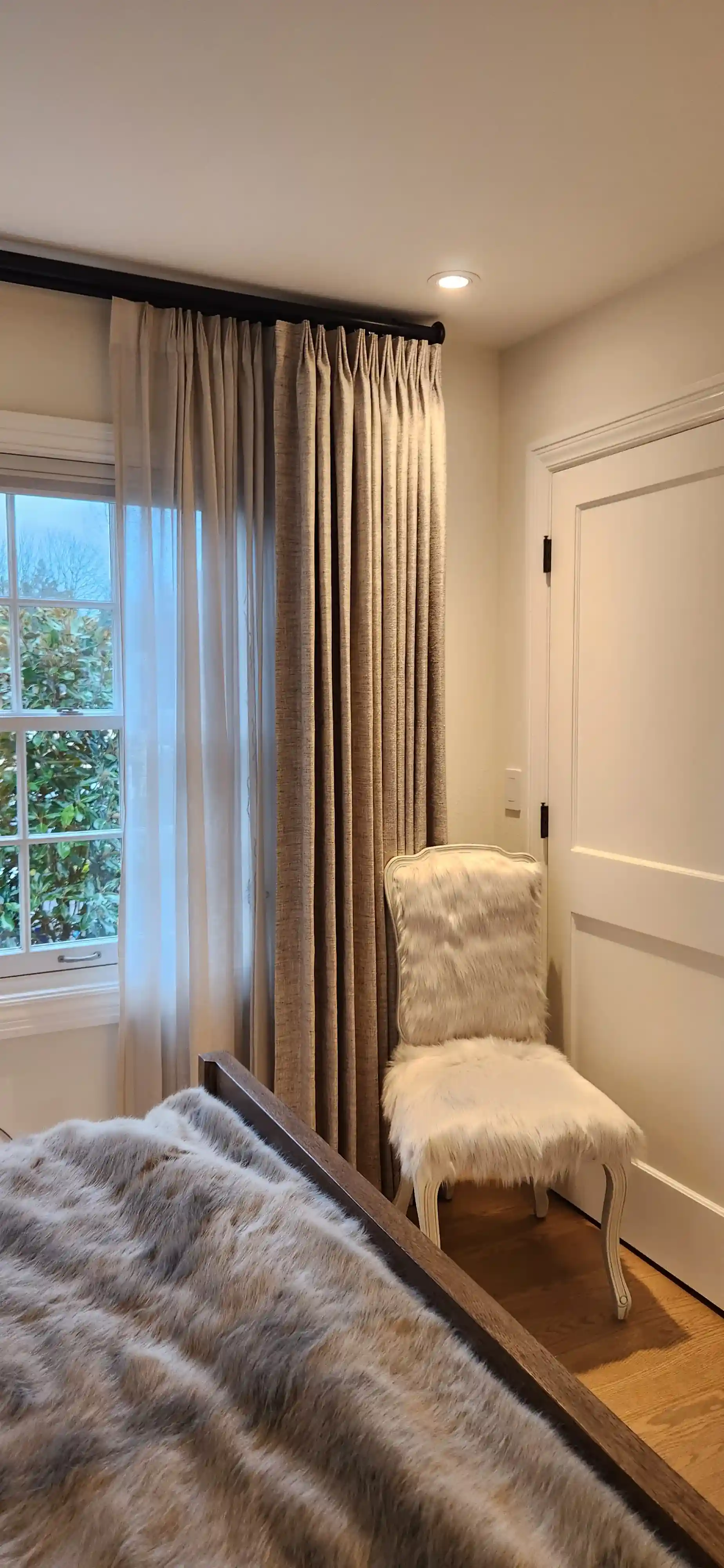 Custom window treatment project