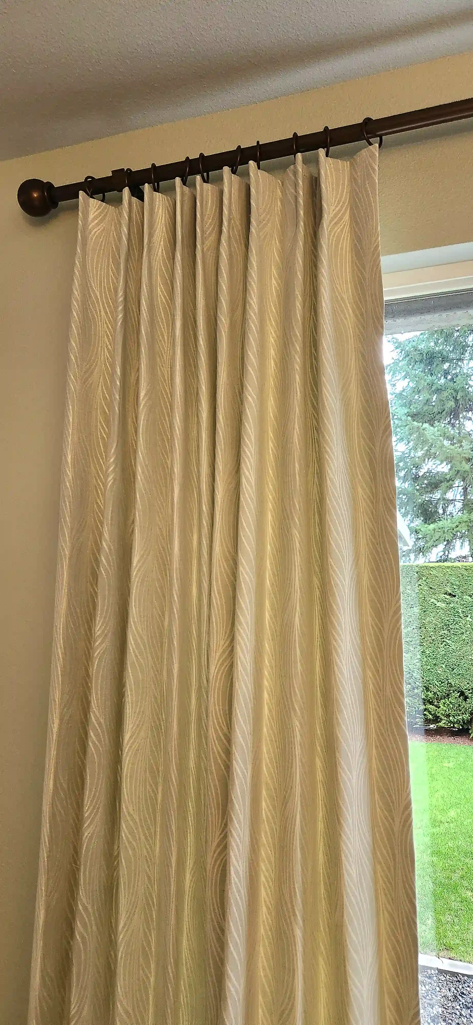 Custom window treatment project