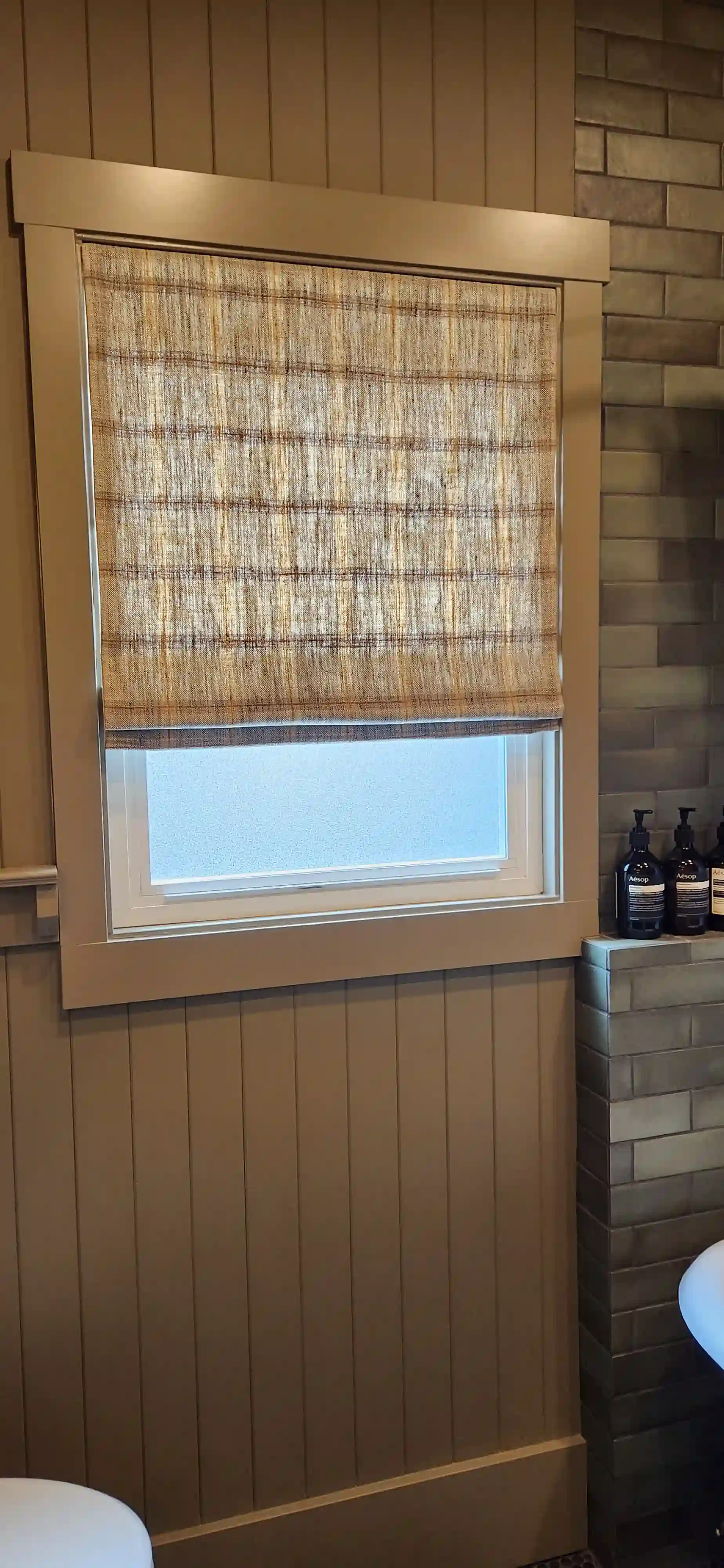 Custom window treatment project