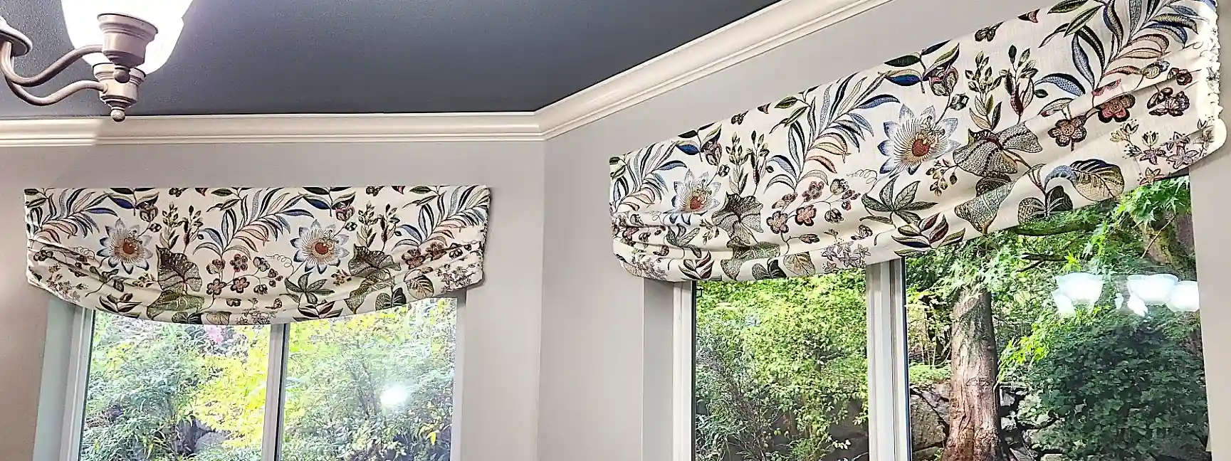 Custom window treatment project