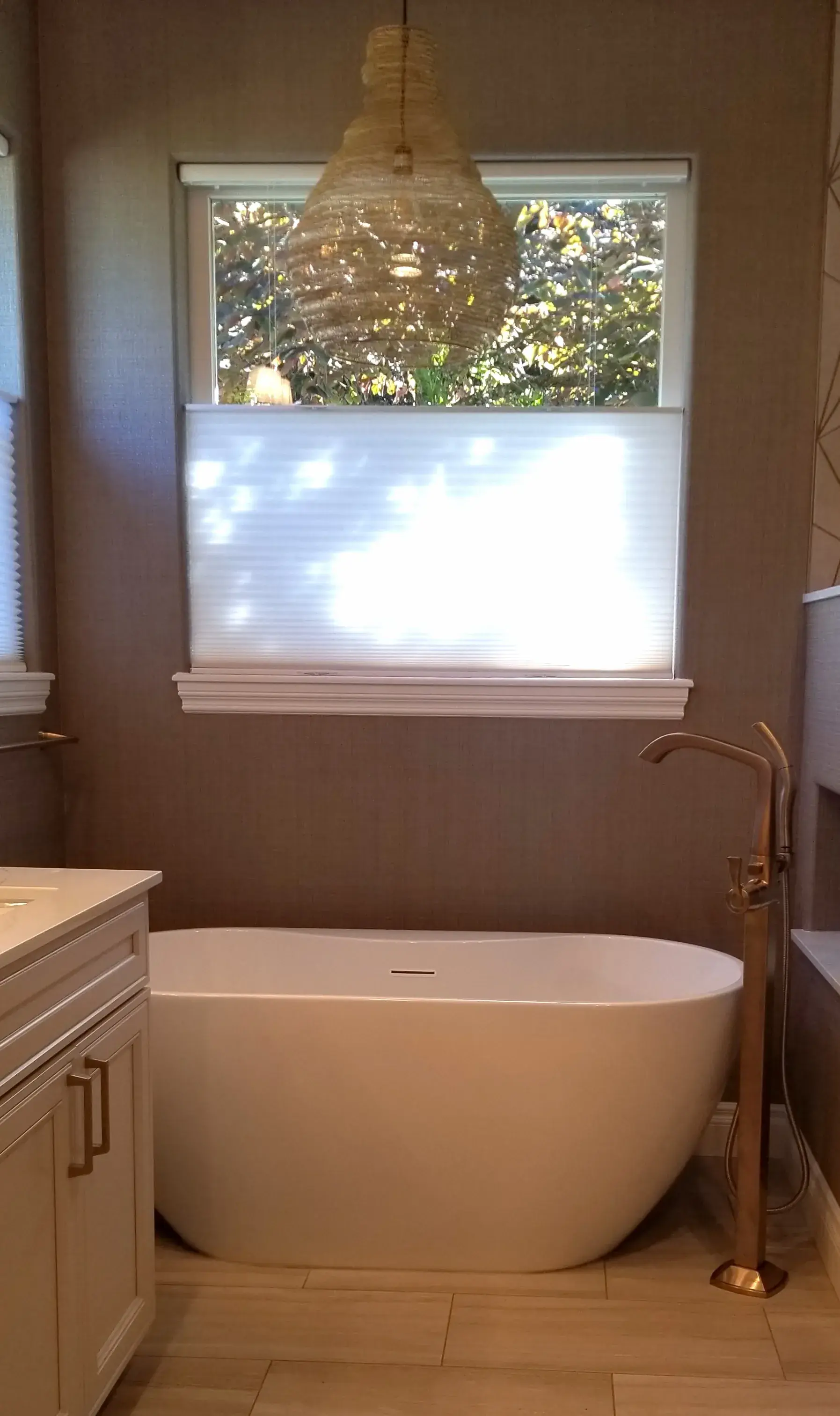 Custom window treatment project