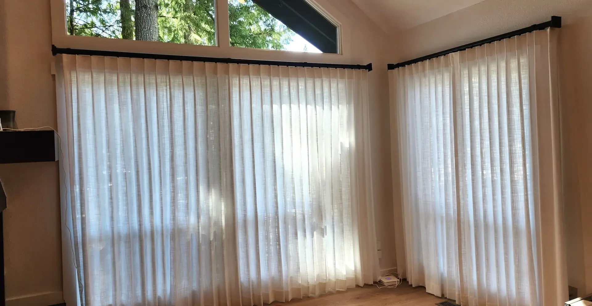 Custom window treatment project