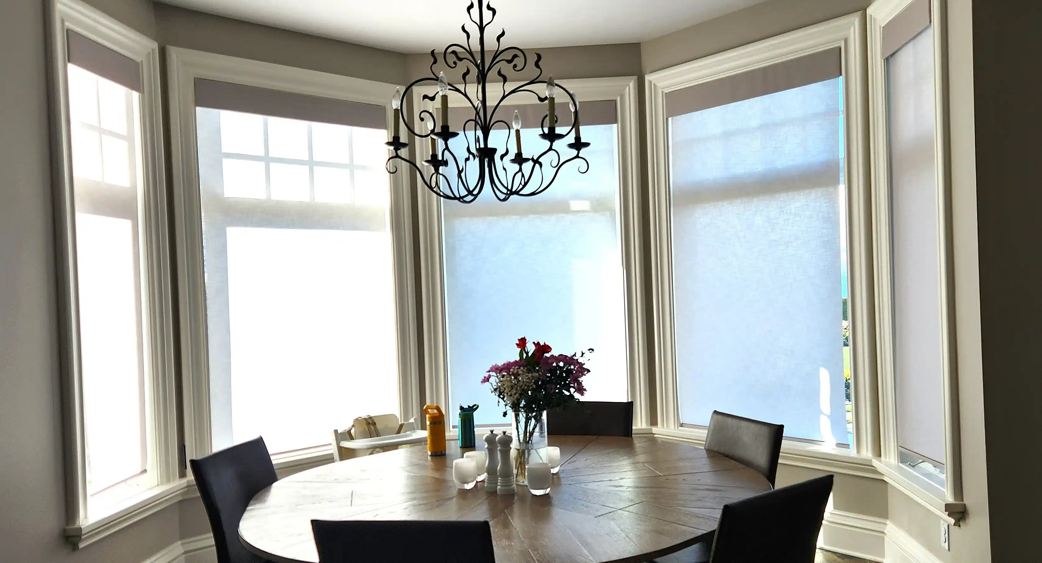 Custom window treatment project