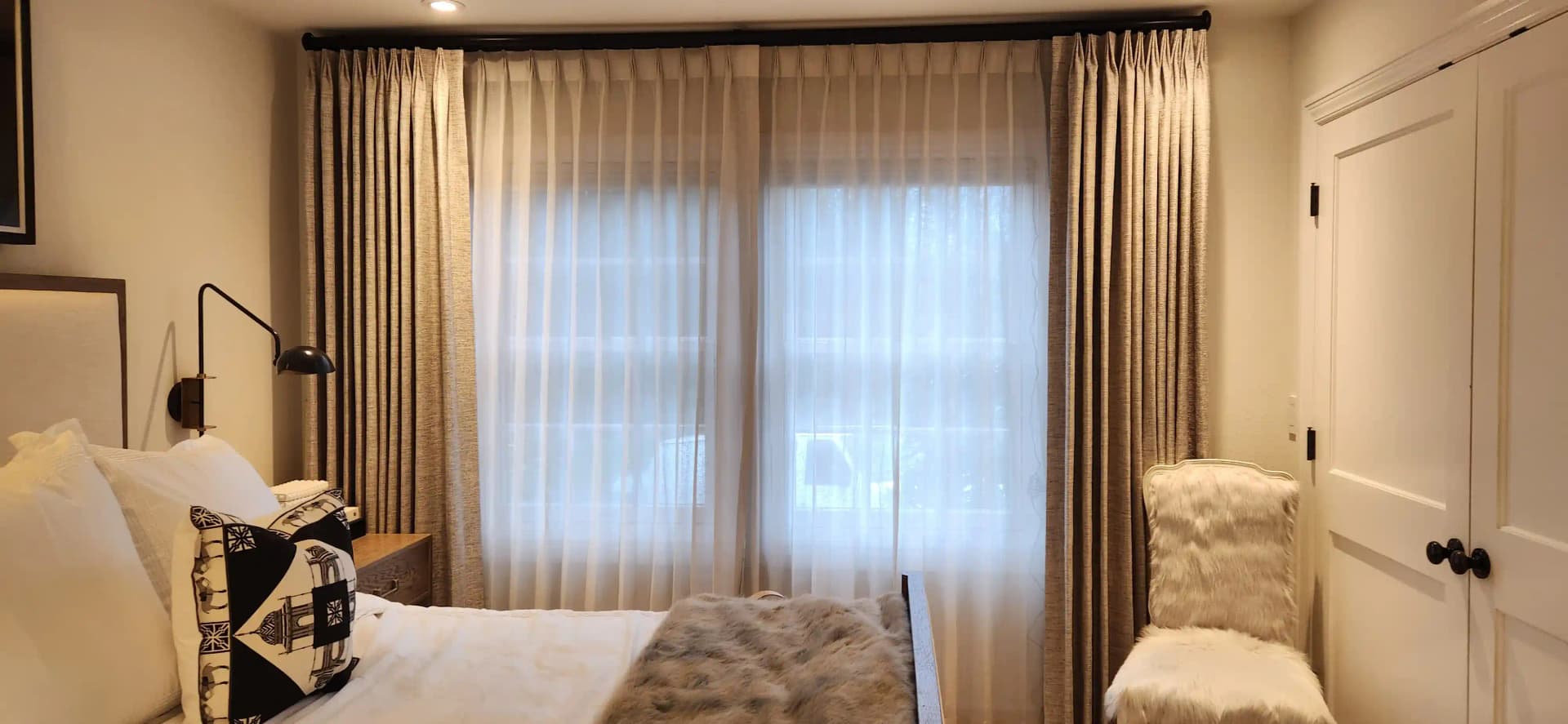 Custom window treatment project