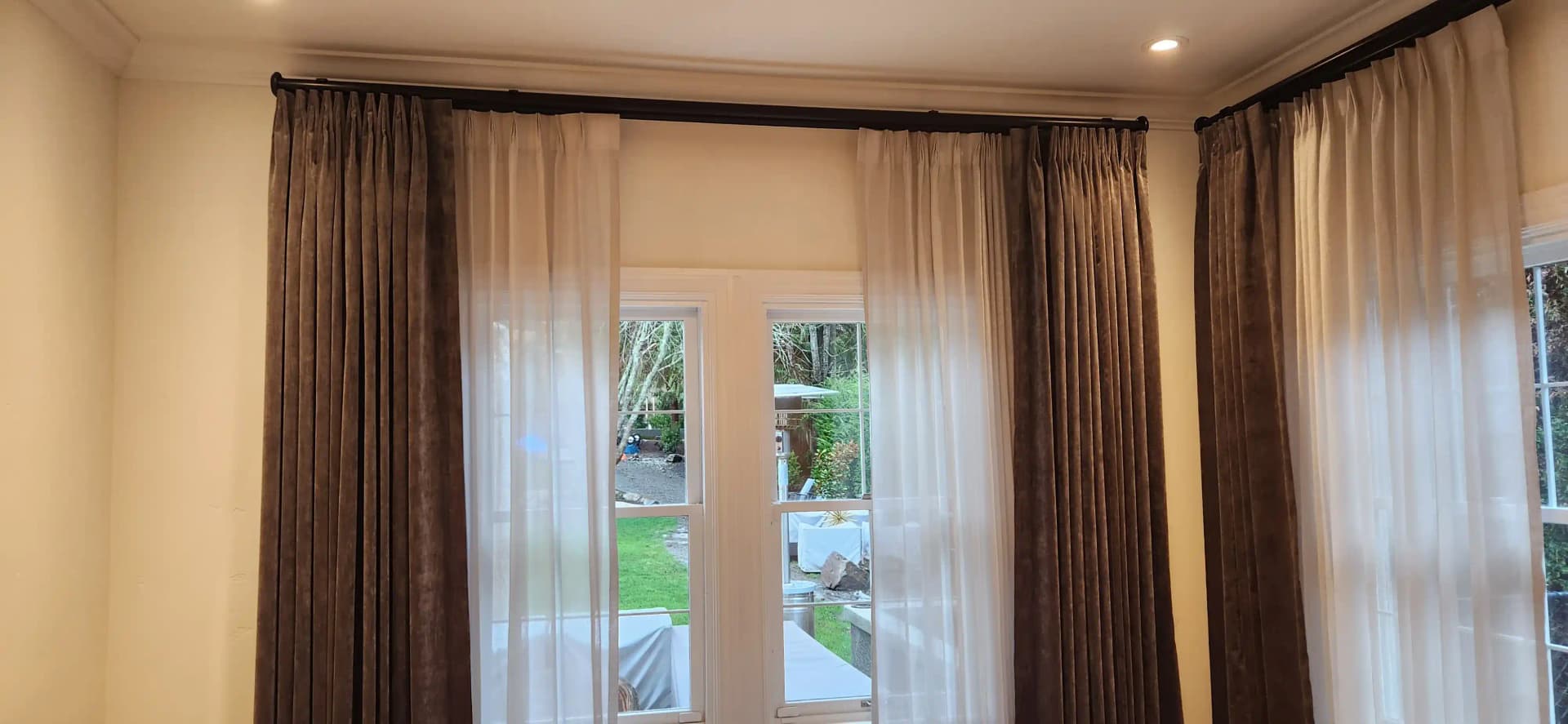 Custom window treatment project