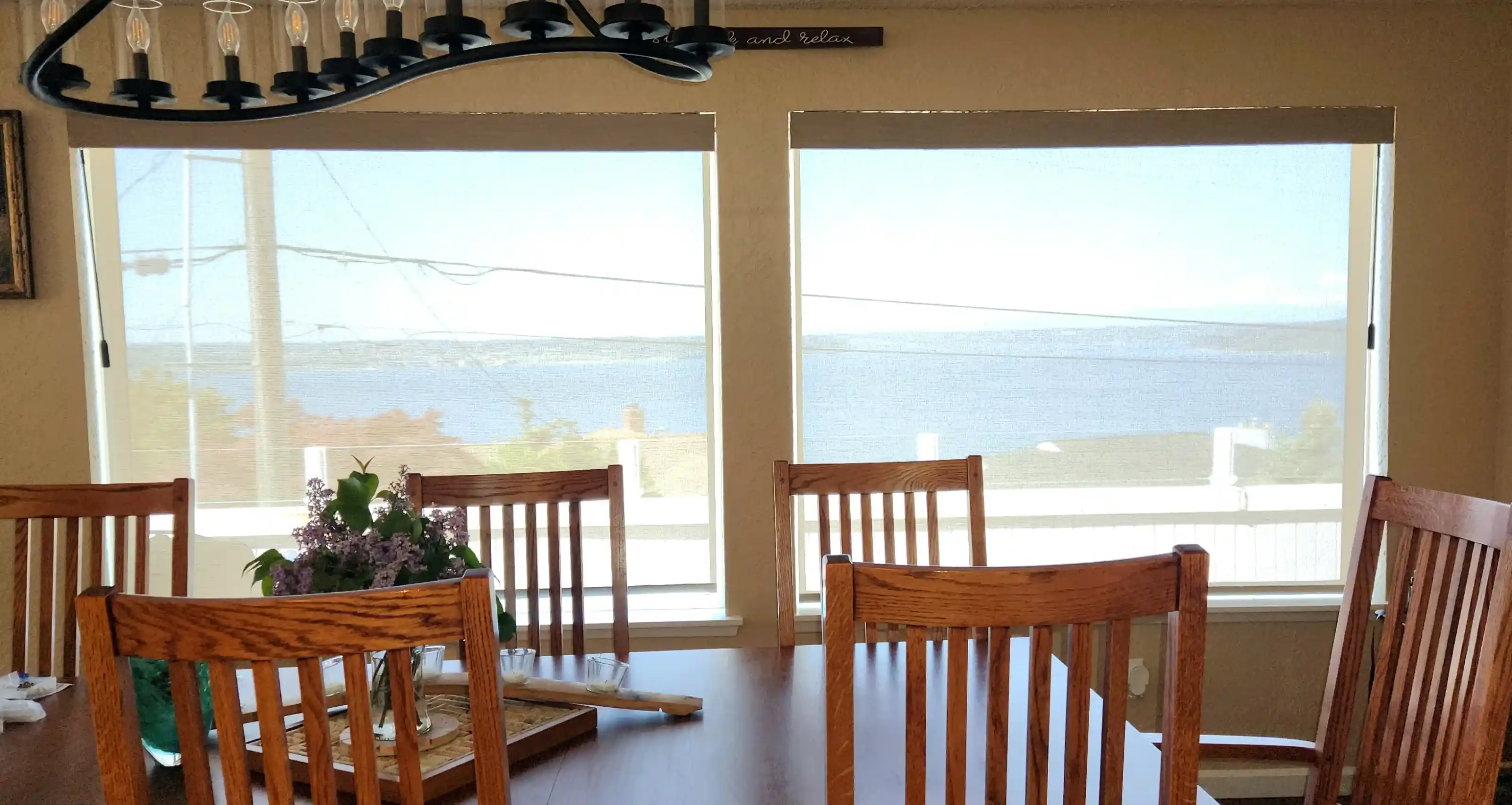 Custom window treatment project