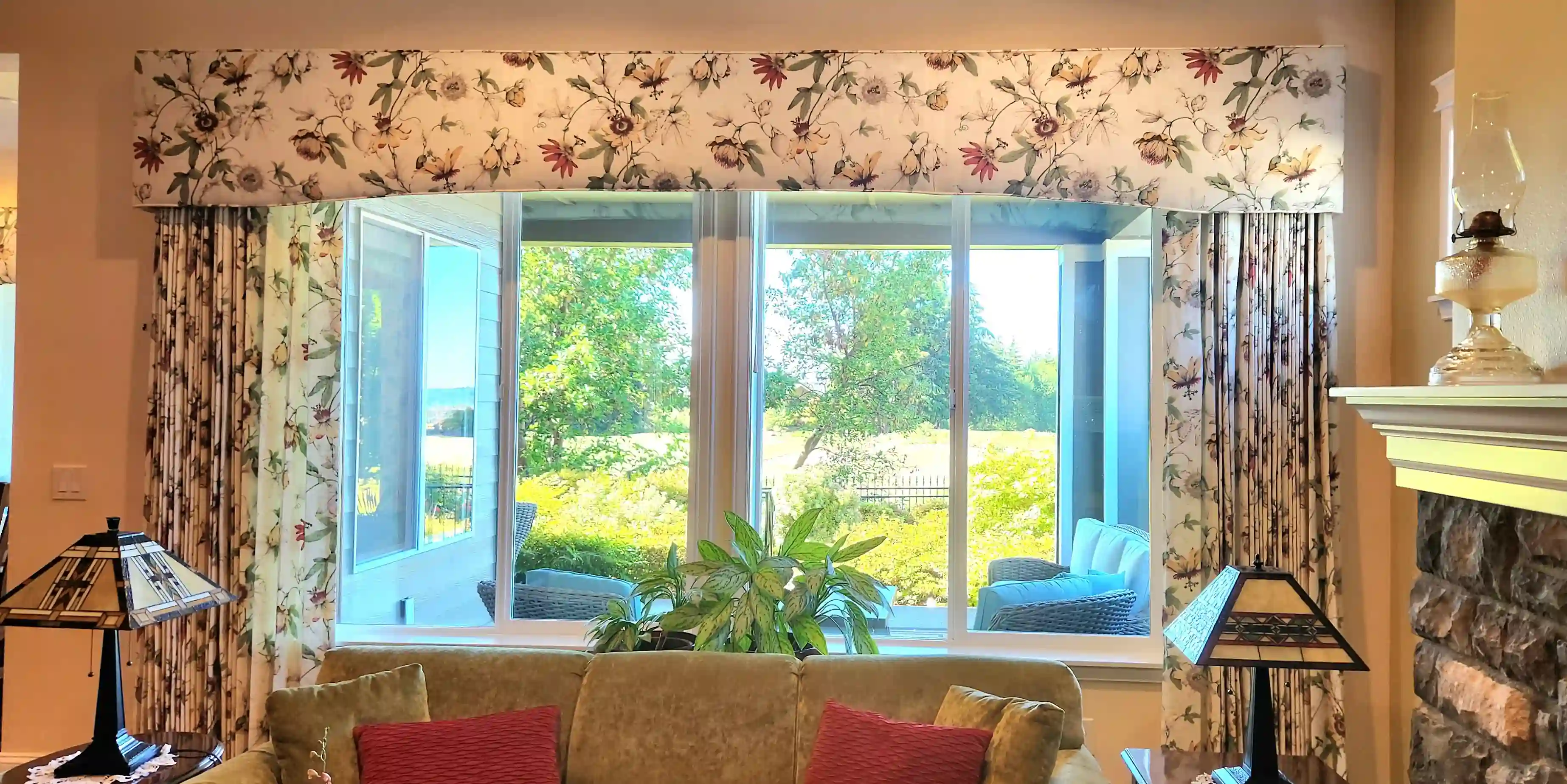 Custom window treatment project